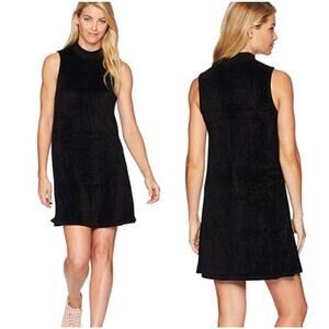 NEW Michael Stars black velvet dress